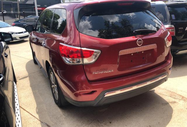 5N1AR2MN7EC728606 - 2014 NISSAN PATHFINDER S RED photo 3
