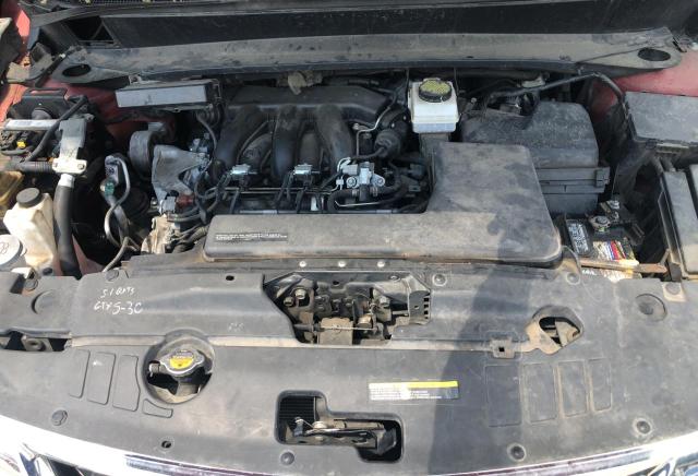 5N1AR2MN7EC728606 - 2014 NISSAN PATHFINDER S RED photo 7