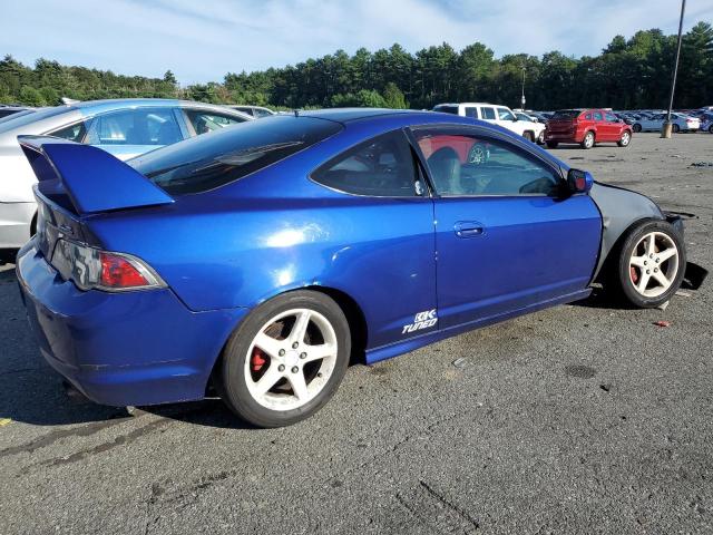 JH4DC53014S001507 - 2004 ACURA RSX TYPE-S BLUE photo 3