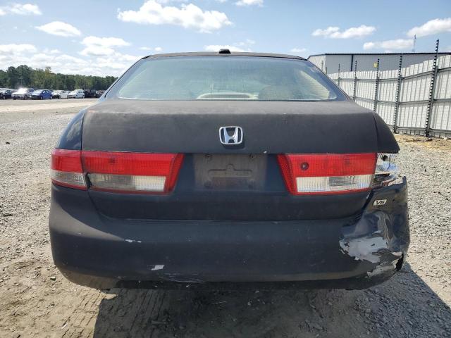 1HGCM66514A025868 - 2004 HONDA ACCORD EX BLACK photo 6