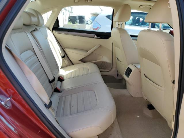 1VWBS7A39FC033278 - 2015 VOLKSWAGEN PASSAT SE RED photo 10