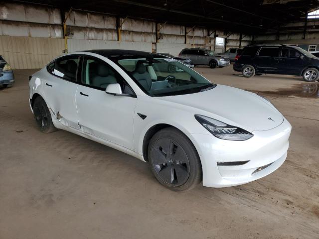 5YJ3E1EB6NF297413 - 2022 TESLA MODEL 3 თეთრი ფოტო 4