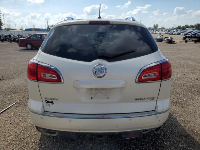 5GAKVBKD8EJ187660 - 2014 BUICK ENCLAVE WHITE photo 6