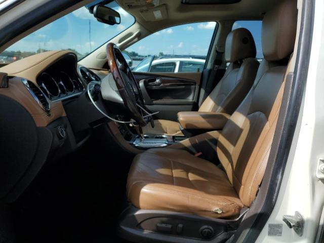 5GAKVBKD8EJ187660 - 2014 BUICK ENCLAVE WHITE photo 7