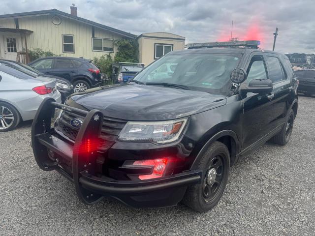 1FM5K8AR8HGD93711 - 2017 FORD EXPLORER POLICE INTERCEPTOR Czarny zdjęcie 2