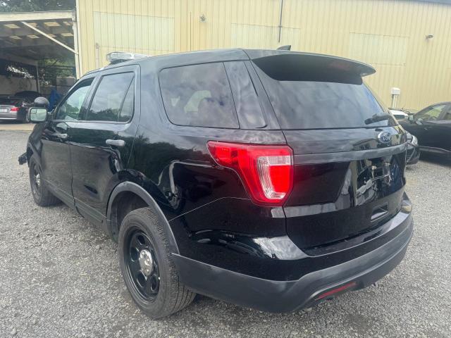 1FM5K8AR8HGD93711 - 2017 FORD EXPLORER POLICE INTERCEPTOR Czarny zdjęcie 3