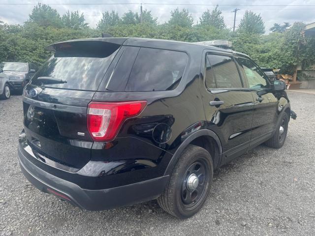 1FM5K8AR8HGD93711 - 2017 FORD EXPLORER POLICE INTERCEPTOR Czarny zdjęcie 4