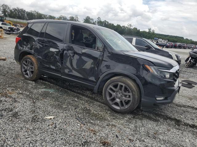 5FNYF8H56NB018477 - 2022 HONDA PASSPORT EXL შავი ფოტო 4