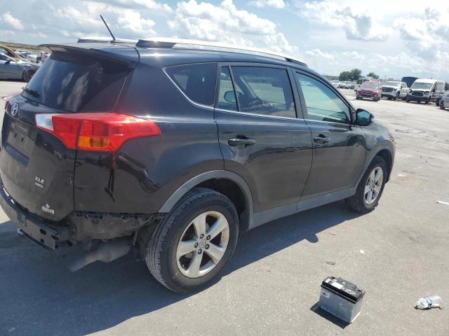 2T3RFREV0EW133729 - 2014 TOYOTA RAV4 XLE 黑色 照片 3