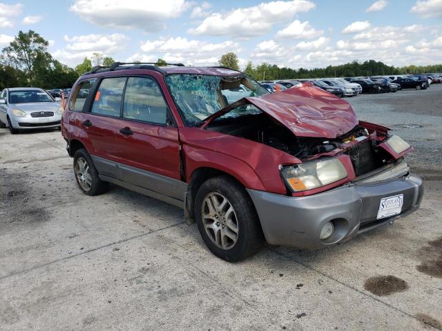 JF1SG67675H715499 - 2005 SUBARU FORESTER 2.5XS LL BEAN RED photo 4