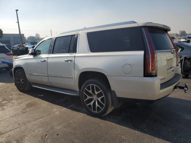 1GYS4SKJ4FR557989 - 2015 CADILLAC ESCALADE ESV LUXURY Білий фото 2
