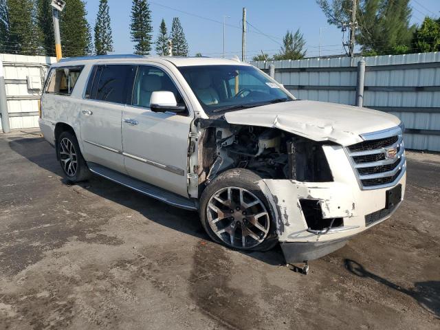 1GYS4SKJ4FR557989 - 2015 CADILLAC ESCALADE ESV LUXURY Білий фото 4
