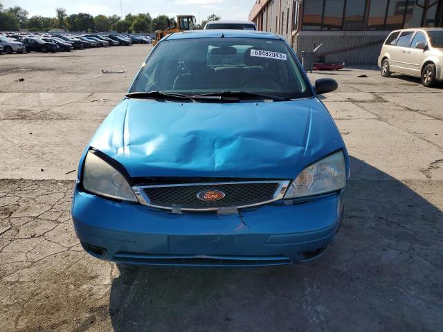 1FAHP37N07W346581 - 2007 FORD FOCUS ZX5 BLUE photo 5