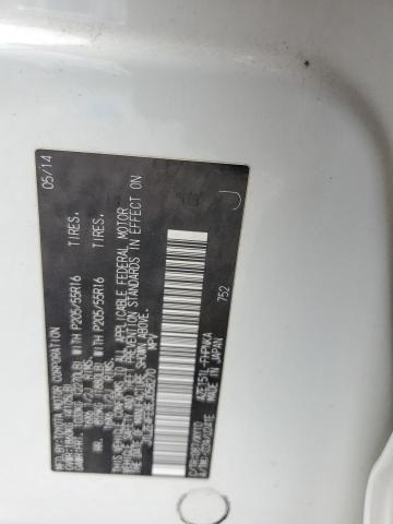 JTLZE4FE8EJ058270 - 2014 TOYOTA SCION XB WHITE photo 13