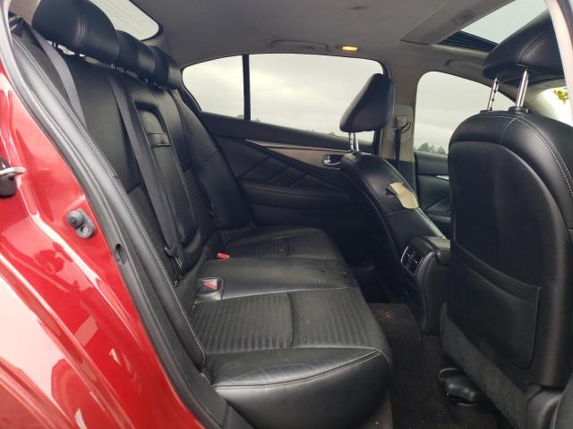 JN1BV7AP5EM674727 - 2014 INFINITI Q50 BASE RED photo 10