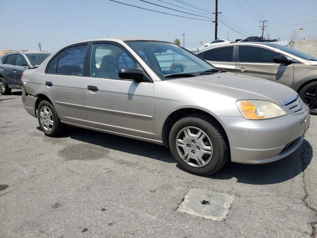 1HGES165X1L018435 - 2001 HONDA CIVIC LX TAN photo 4