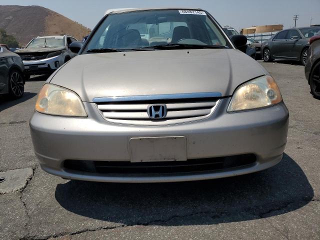 1HGES165X1L018435 - 2001 HONDA CIVIC LX TAN photo 5