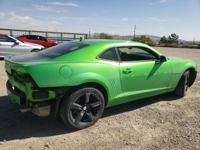 2G1FC1ED4B9131548 - 2011 CHEVROLET CAMARO LT GREEN photo 3