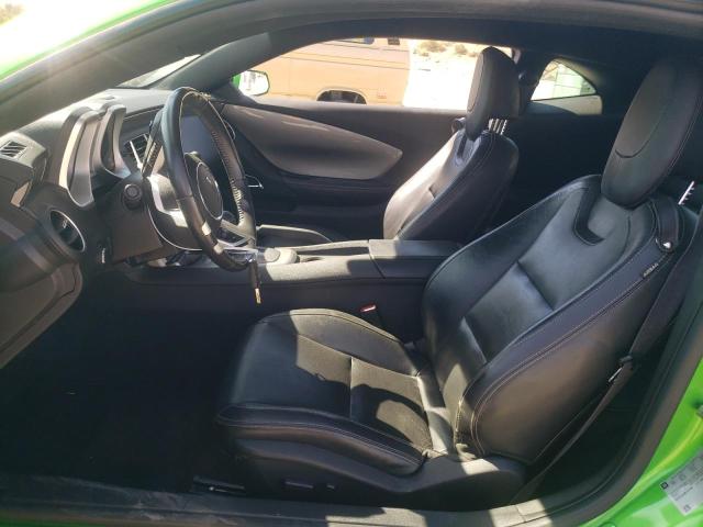 2G1FC1ED4B9131548 - 2011 CHEVROLET CAMARO LT GREEN photo 7