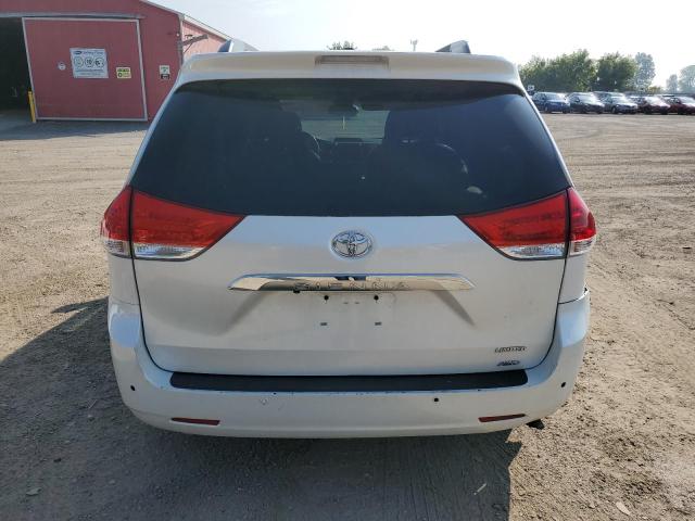 5TDDK3DC9DS051226 - 2013 TOYOTA SIENNA XLE WHITE photo 6