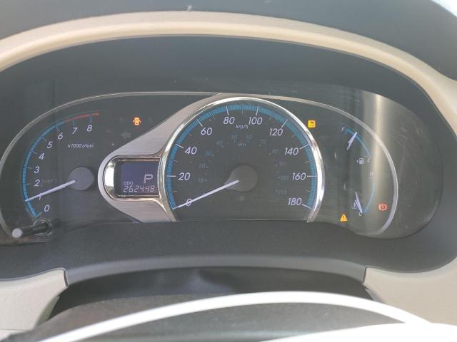 5TDDK3DC9DS051226 - 2013 TOYOTA SIENNA XLE WHITE photo 9