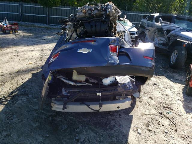 1G11C5SA4DF244244 - 2013 CHEVROLET MALIBU 1LT BLUE photo 6