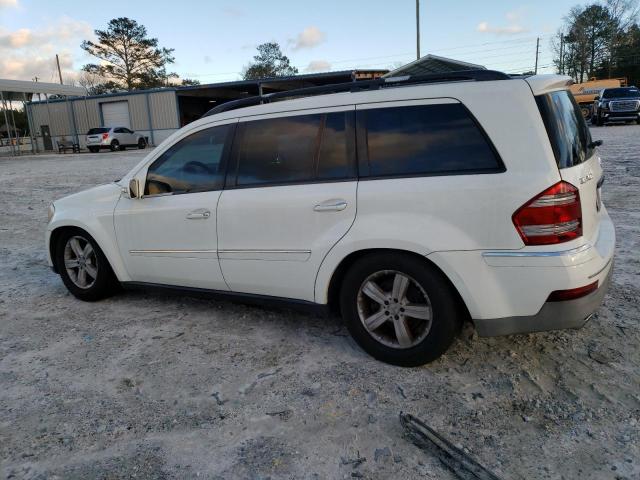 4JGBF71E77A136720 - 2007 MERCEDES-BENZ GL 450 4MATIC WHITE photo 2