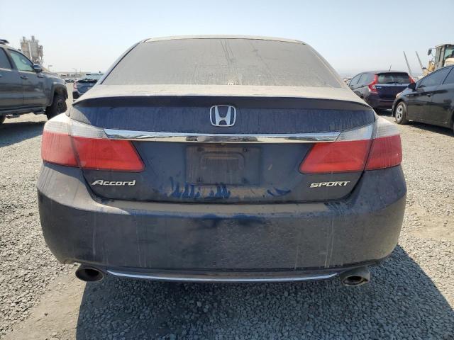 1HGCR2F52EA294067 - 2014 HONDA ACCORD SPORT BLUE photo 6