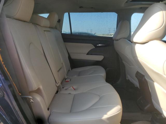 5TDGZRBH7NS595820 - 2022 TOYOTA HIGHLANDER XLE Niebieski zdjęcie 10