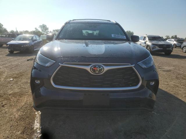 5TDGZRBH7NS595820 - 2022 TOYOTA HIGHLANDER XLE Niebieski zdjęcie 5