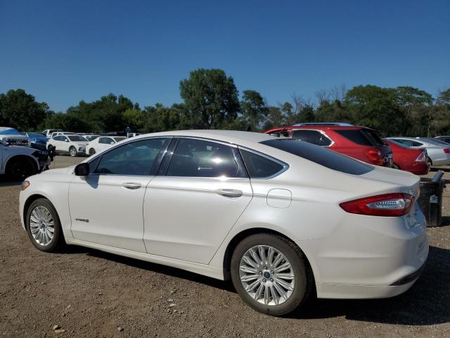 3FA6P0LU5GR156975 - 2016 FORD FUSION SE HYBRID Ақ фото 2