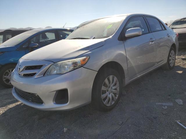 2T1BU4EE9CC907610 - 2012 TOYOTA COROLLA BASE SILVER photo 1