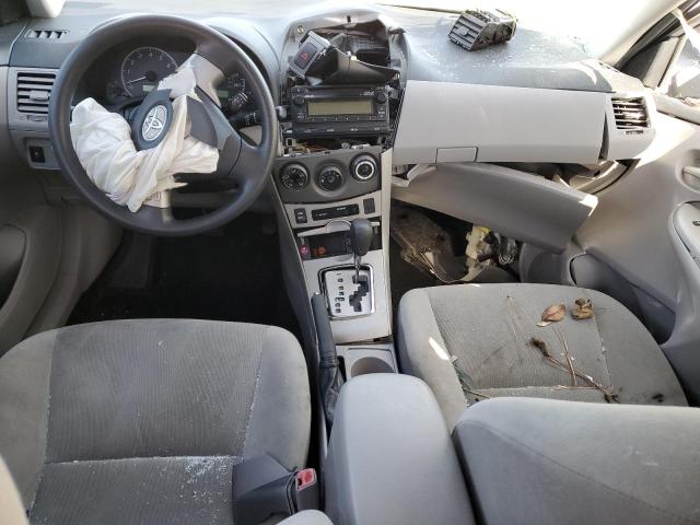 2T1BU4EE9CC907610 - 2012 TOYOTA COROLLA BASE SILVER photo 8