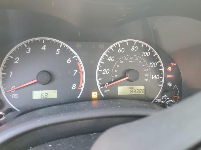 2T1BU4EE9CC907610 - 2012 TOYOTA COROLLA BASE SILVER photo 9