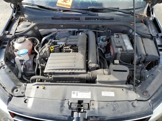 3VW2B7AJ9JM232529 - 2018 VOLKSWAGEN JETTA S GRAY photo 11