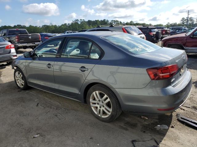 3VW2B7AJ9JM232529 - 2018 VOLKSWAGEN JETTA S GRAY photo 2