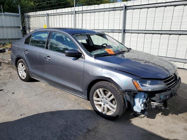3VW2B7AJ9JM232529 - 2018 VOLKSWAGEN JETTA S GRAY photo 4