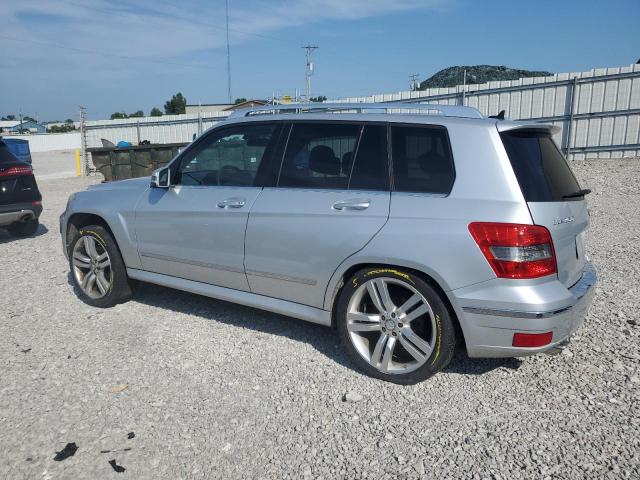 WDCGG8HB2CF818730 - 2012 MERCEDES-BENZ GLK 350 4MATIC SILVER photo 2