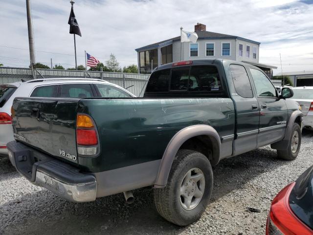 5TBBT4819YS014808 - 2000 TOYOTA TUNDRA ACCESS CAB LIMITED GREEN photo 3