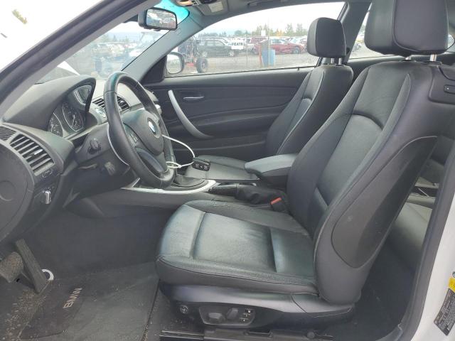 WBAUP9C55CVL91482 - 2012 BMW 128 I WHITE photo 7