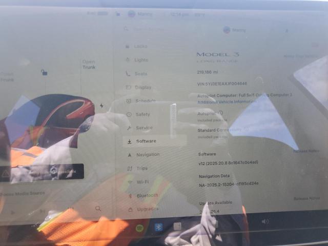 5YJ3E1EAXJF004646 - 2018 TESLA MODEL 3 RED photo 9