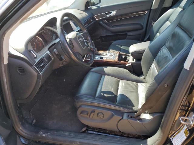 WAUWG74F39N039157 - 2009 AUDI A6 PRESTIGE შავი ფოტო 7