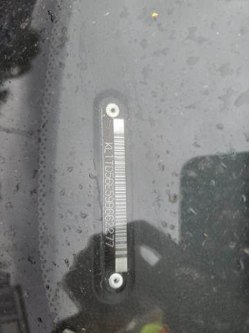 KL1TD56E59B662277 - 2009 CHEVROLET AVEO LS WHITE photo 12