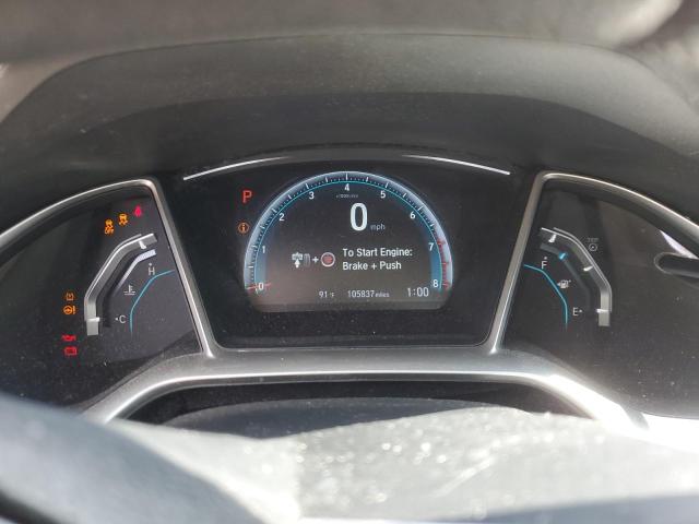 2HGFC2F76GH559819 - 2016 HONDA CIVIC EX RED photo 9