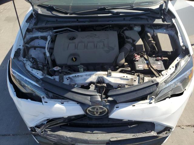 5YFBURHE4KP898922 - 2019 TOYOTA COROLLA L WHITE photo 11