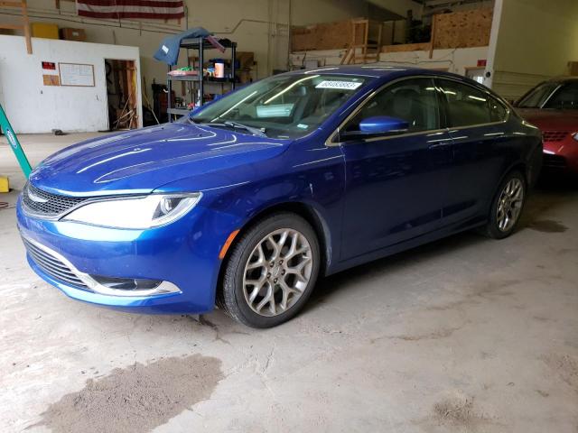 1C3CCCEG2FN540669 - 2015 CHRYSLER 200 C BLUE photo 1