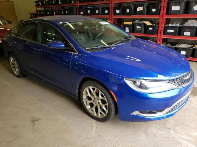 1C3CCCEG2FN540669 - 2015 CHRYSLER 200 C BLUE photo 4