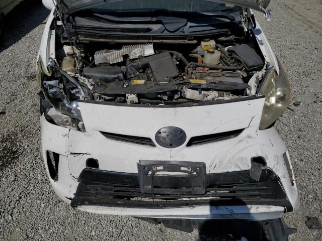 JTDKN3DU7C5472308 - 2012 TOYOTA PRIUS 白色 照片 11