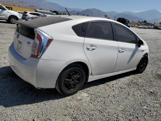 JTDKN3DU7C5472308 - 2012 TOYOTA PRIUS 白色 照片 3