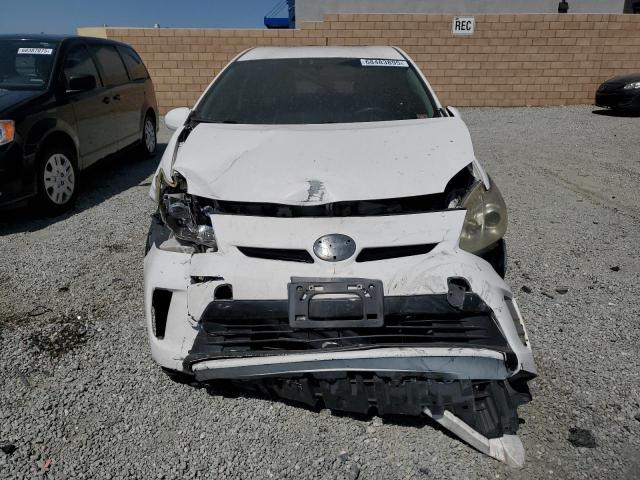 JTDKN3DU7C5472308 - 2012 TOYOTA PRIUS 白色 照片 5